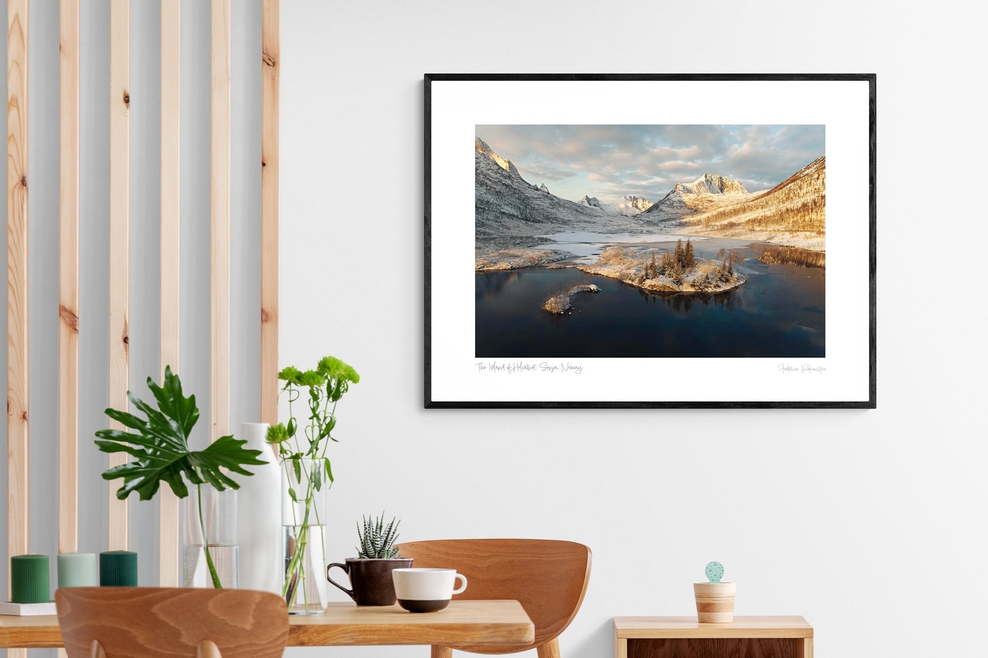 The Island of Holvatnet, Senja, Norway