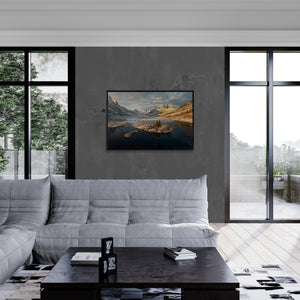 The Island of Holvatnet, Senja, Norway