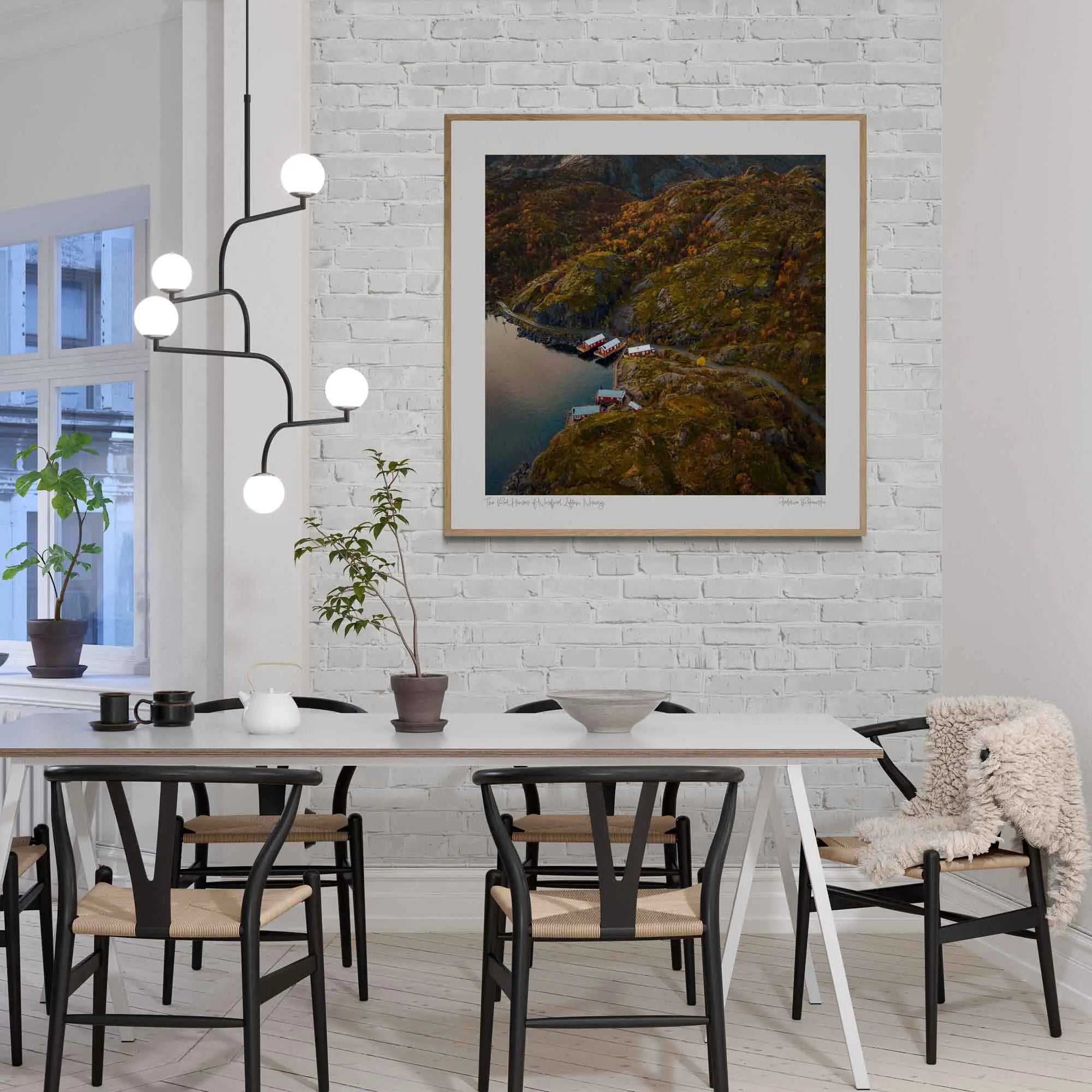 The Red Houses of Nusfjord, Lofoten, Norway