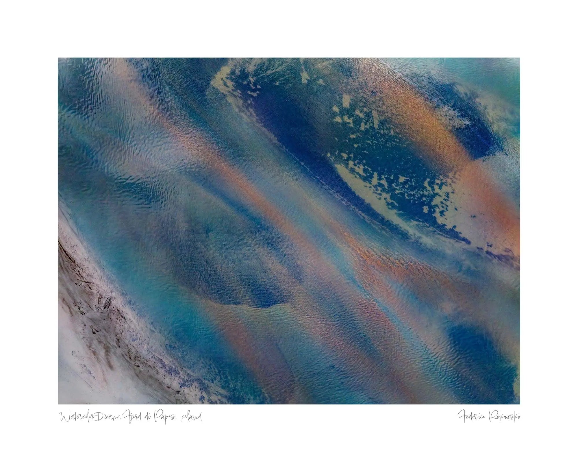 Watercolour Dream, Fjord di Papós, Iceland