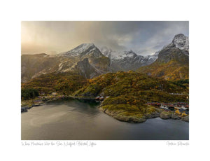 Where the Mountains Kiss the Sea, Nusfjord, Flakstal, Lofoten