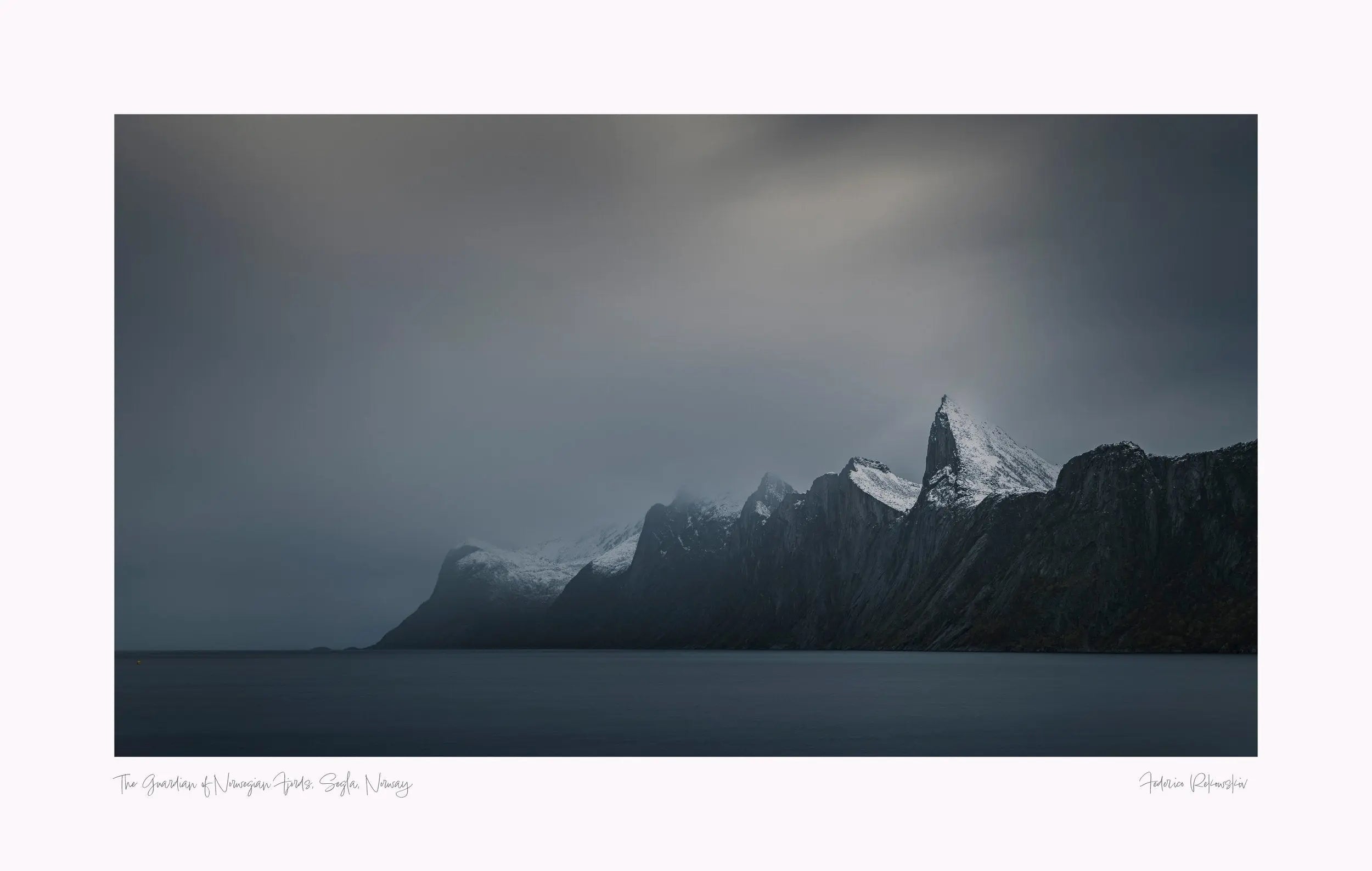 The Guardian of Norwegian Fjords, Segla, Norway Photo Artworks
