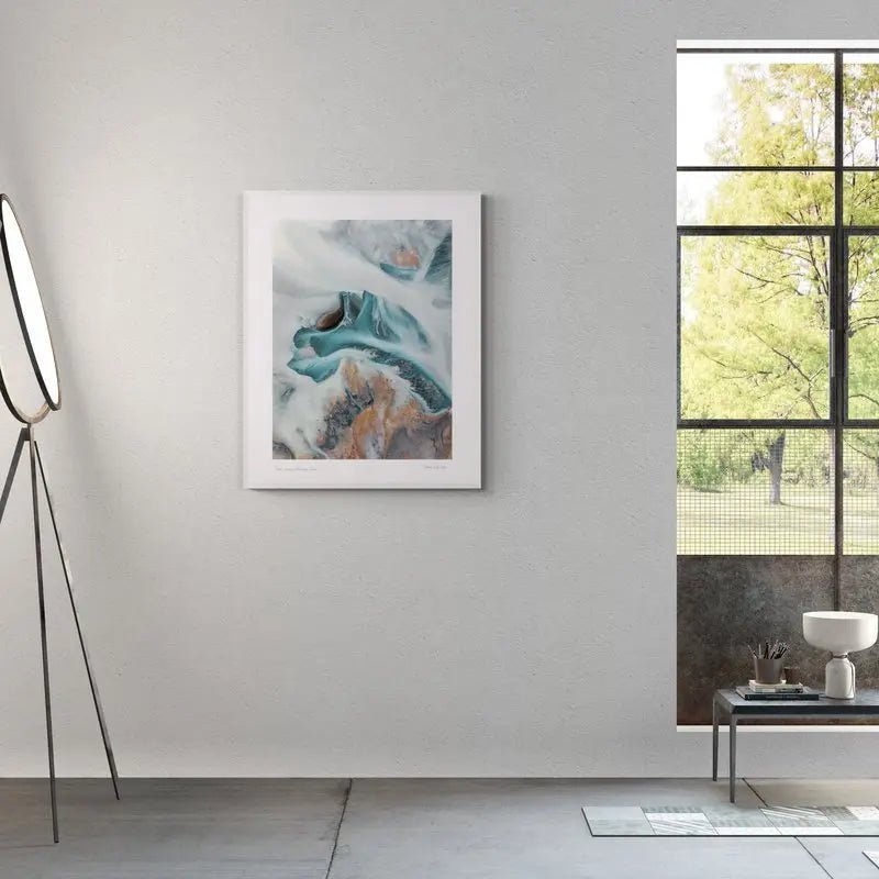 Frozen Mosaic of Flóahreppur, Iceland