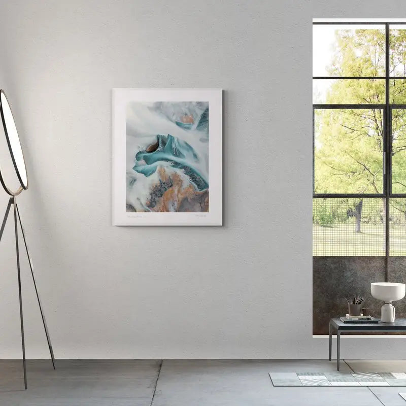 Frozen Mosaic of Flóahreppur, Iceland