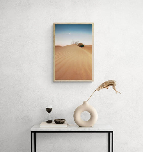 "Lunar Whisper over Mungo Dunes" - Mungo National Park, Australia (int)
