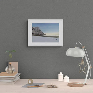 Snowclad Shores: The Arctic Beach of Senja, Norway