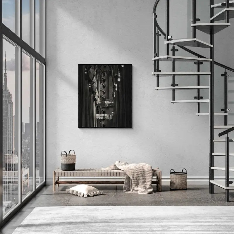 The Monochrome Majesty of Gaudí's Masterpiece, Barcelona, Spain