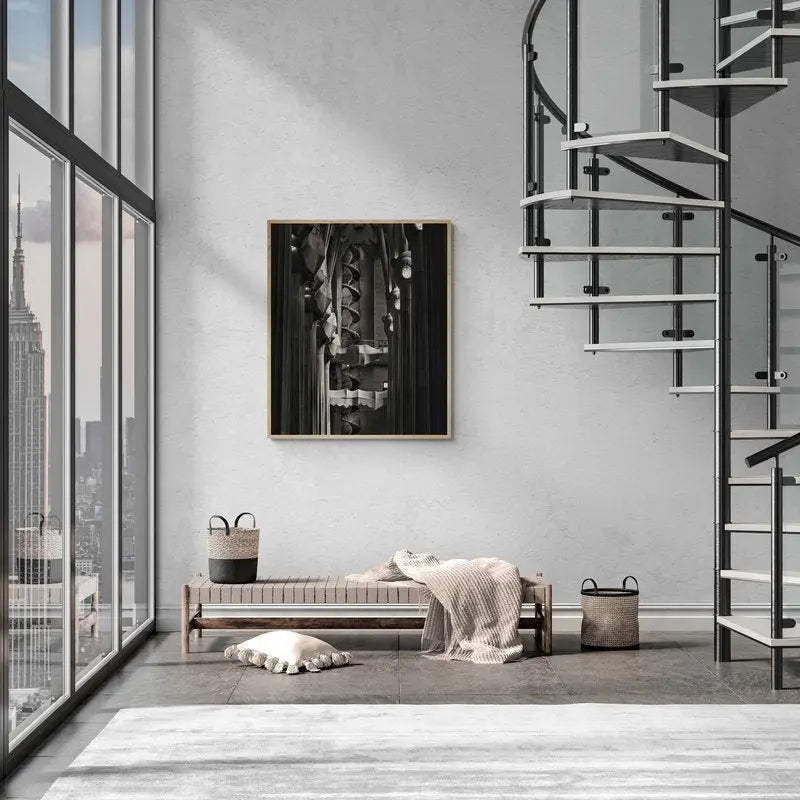 The Monochrome Majesty of Gaudí's Masterpiece, Barcelona, Spain