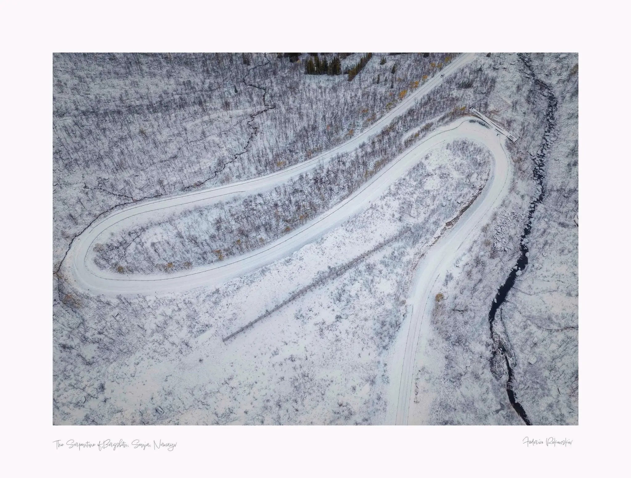The Serpentine of Bergsbotn, Senja, Norway
