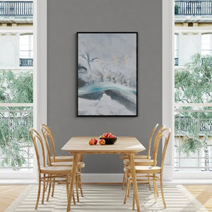 Winter's Embrace at Fjord di Papos, Iceland