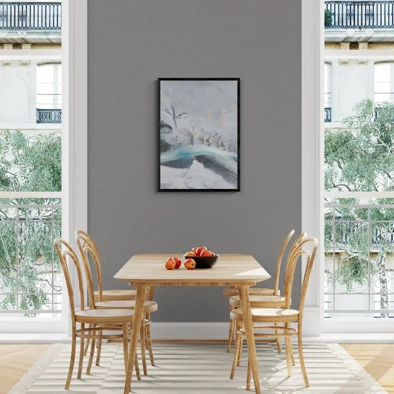 Winter's Embrace at Fjord di Papos, Iceland